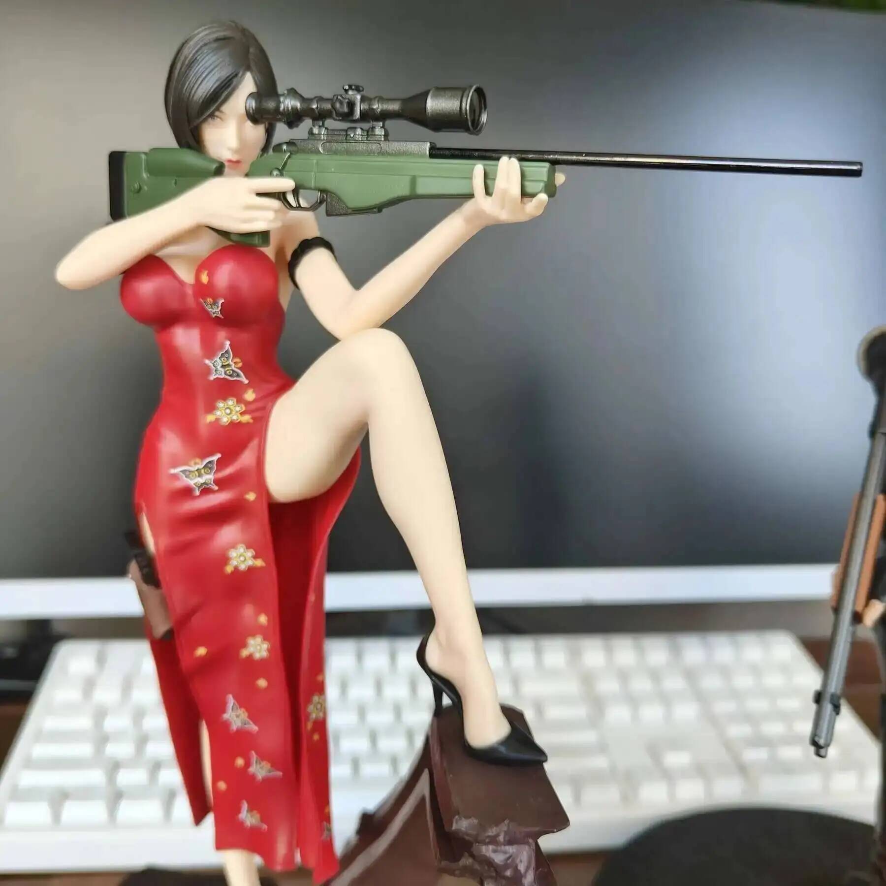 33cm Evil Leon S. Resident Kennedy GK PVC Action Figure Biohazard Game Leon Anime Figure Statue Model Toys Collection Doll Gift