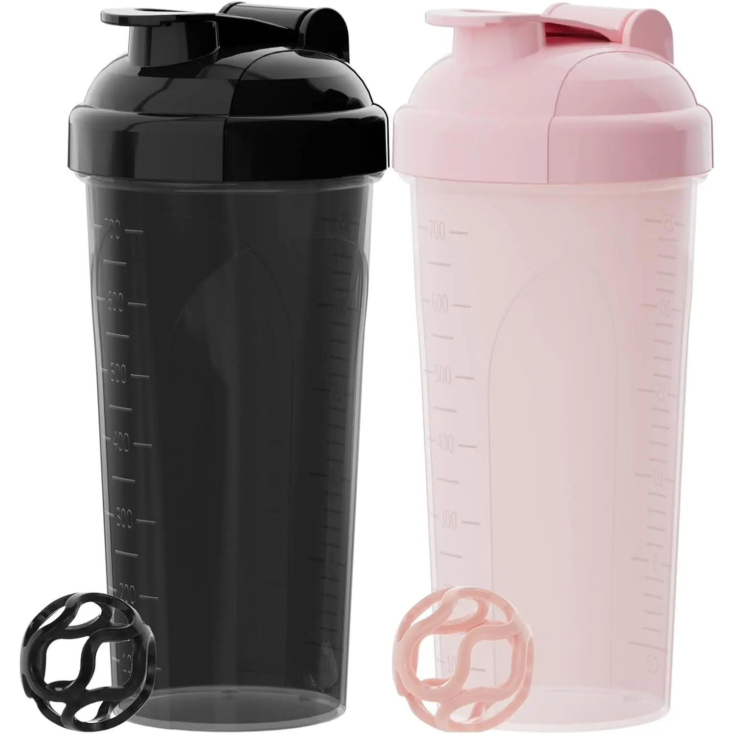 outdoor sports Protein Shaker Bottle 2-Pack |   Shaker Bottle 28oz/800ml