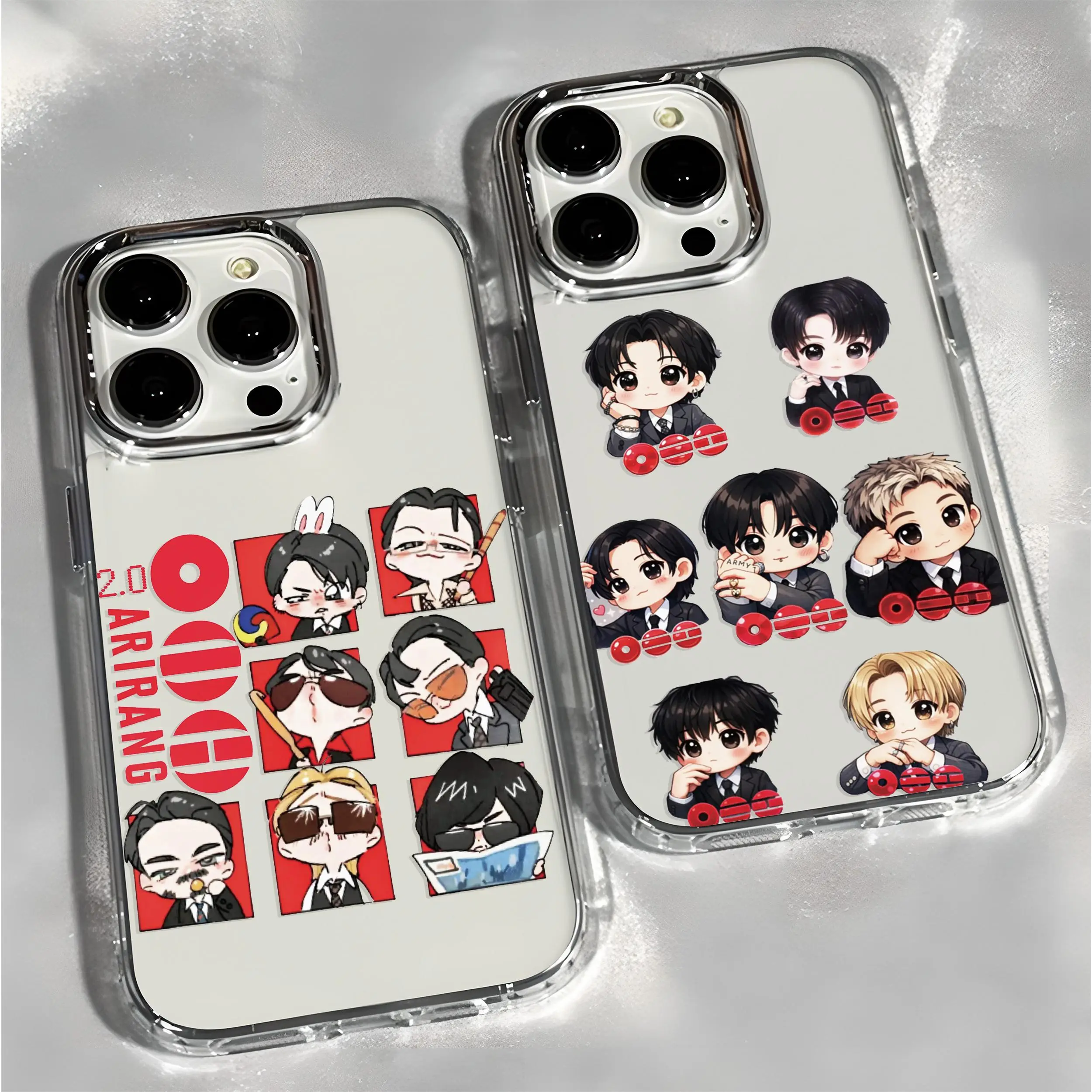 CUTE ARIRANG Case for iPhone 17 16 Pro Max 15 14 XR 13 12 Pro Max Luxury Clear Electroplated Case with Full Camera Lens Frame Protection local001