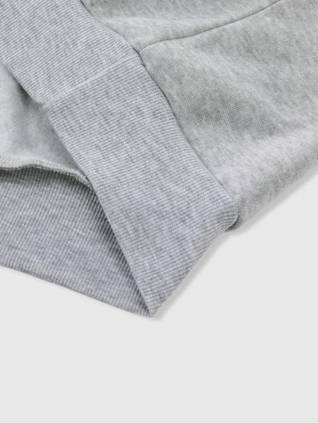 Fleece Lined Hooded Long Sleeve Half Zip Men's Sweatshirt, Casual Winter Wear, Thick Fabric with Border Print for Comfort