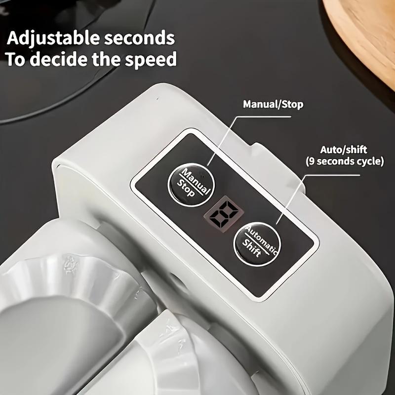 1 Unit, Electric Dumpling Maker, 2023 Latest Rechargeable Automatic Dumpling Machine, Home Electric Dumpling Mold, Capable of Producing 1500 Dumplings on a Full Charge, Compact Appliances, Kitchen Tools
