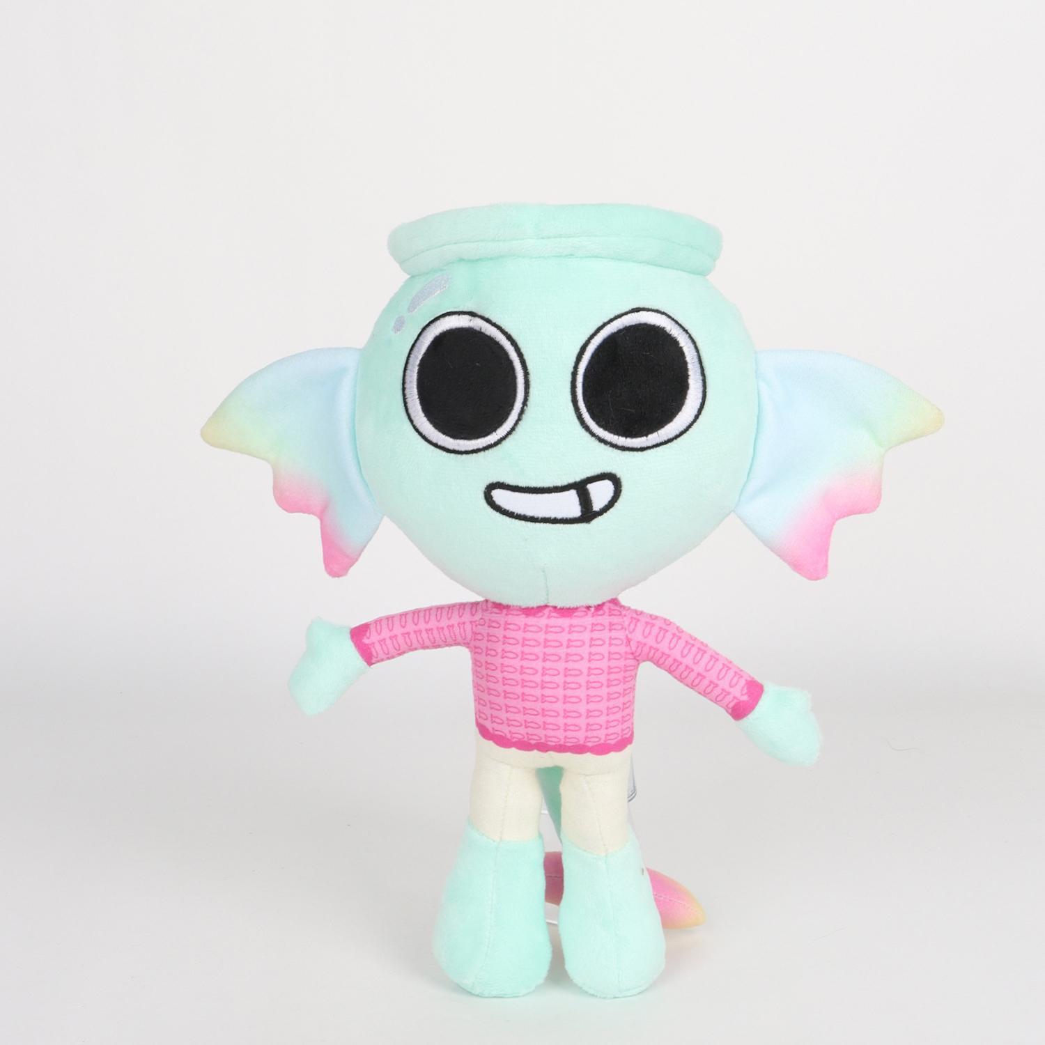 Dandy's World Gourdy Plush Toy Cute Pumpkin Stuffed Doll Home Room Decor Holiday Xmas Gift for Kids Fans