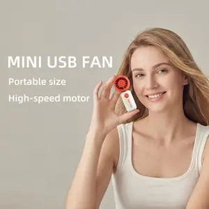 Mini Handheld Fan, Pocket Fan, Usb Cooling Fan, Compact and Portable, High-Speed Motor, Strong Wind, USB-C Fast Charging, 65g Ultra-Light, Three Speed Settings