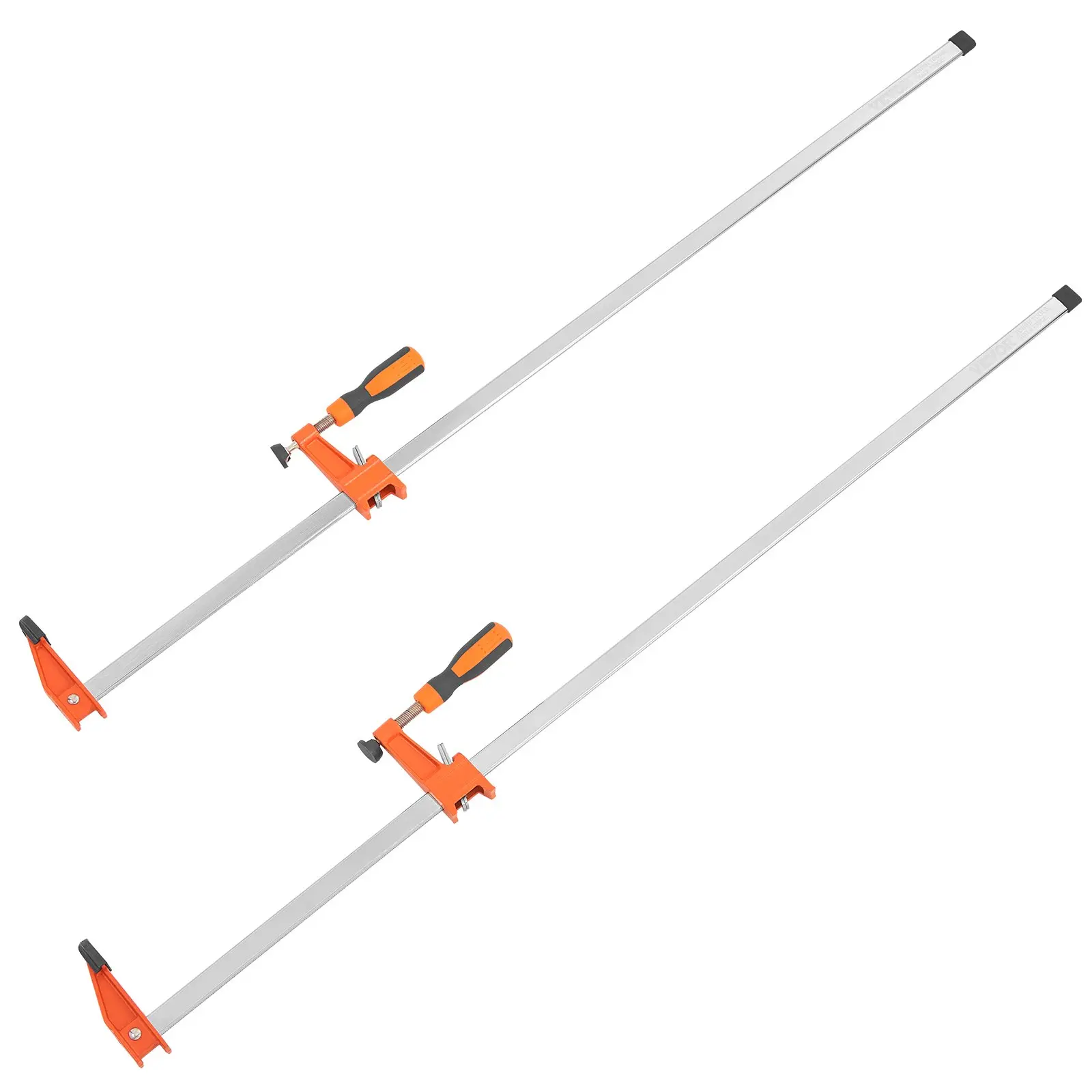 【DealsForYouDays】VEVOR Bar Clamps for Woodworking, 2-Pack 36" Clamp, Quick-Change F Clamp with 600 lbs Load Limit, 2.5" Throat Depth, Cast Iron and Carbon Steel, Wood Clamps for Woodworking Metal Working