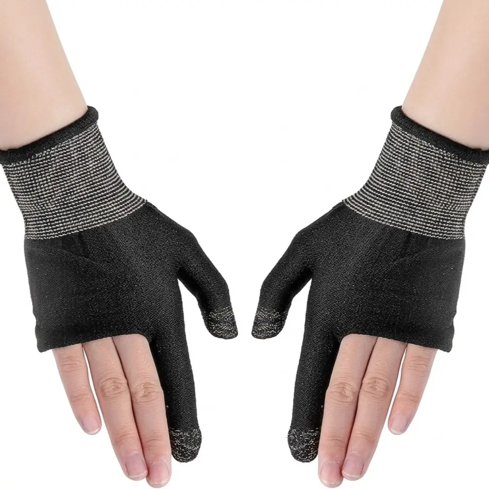 Ultra-Thin Mobile Gaming Gloves, Sweat-Resistant Touchscreen Gloves, Breathable Design, Ideal for Top Players and Streamers, Gaming Peripherals