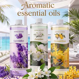 500ML Aromatherapy Essential Oil Refill, Variety of Scents, Humidifier, Diffuser, Car Air Freshener, Home, Hotel, Office, Holiday Gift