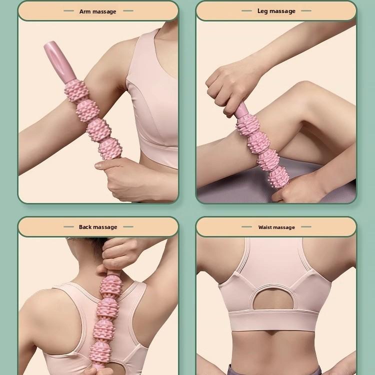 Mace Stick Massage Stick Roller Leg Massager Langya Stick Leg Roller Artifact Calf Muscle Relaxer