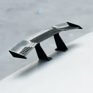 Mini Car Rear Spoiler, 17 x 4 x 3.5cm Universal Exterior Decor, Styling Accessory for Car Body Decoration