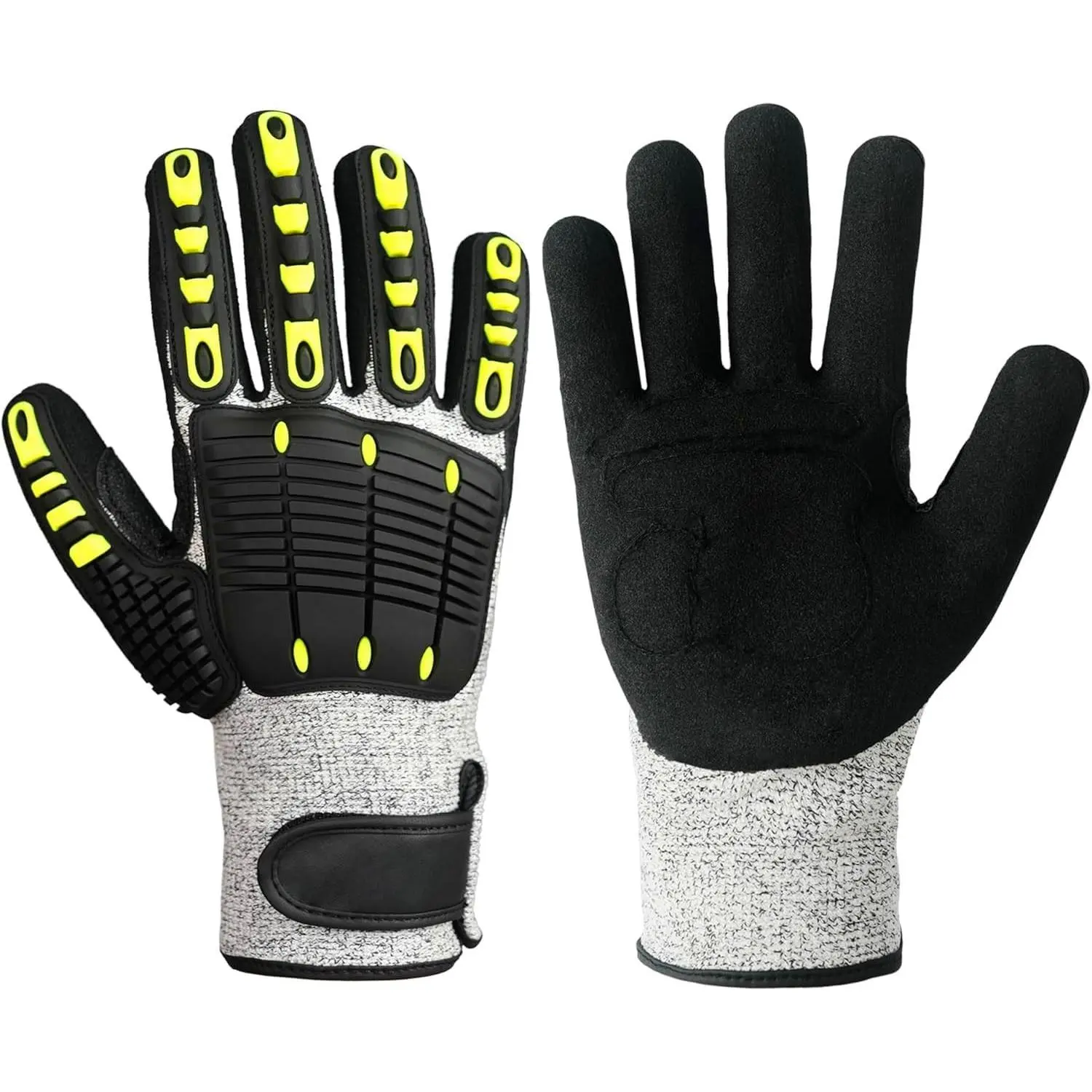 Puncture and Cut Resistant Diving Gloves, Fully Coated Safety Work Gloves for Men Women, Perfect for Fishing Spearfishing Freediving Scuba Diving