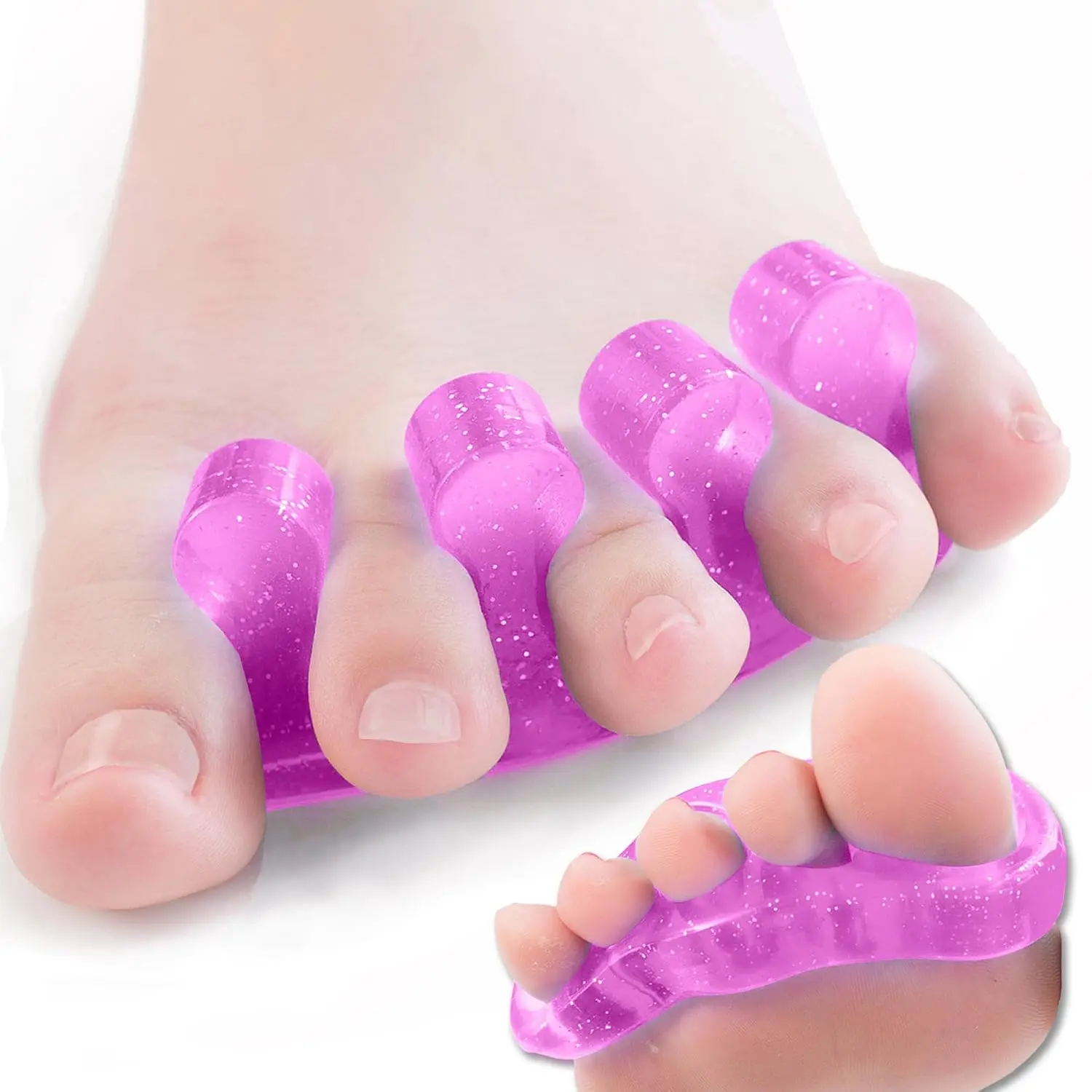 . - ToePal Gel  Separator, 2 Pairs,  Spacers, Bunion Corrector