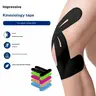 Unisex Precut Kinesiology Tape Strips (10PCS) - Waterproof, Quick Dry, Skin-Friendly, Anti-Odour, Breathable, Flexible Skin Friendly Sports Tapes for Adult Knee Protection, Instant Support, Pain Relief, Sweat Control; Ideal for Running, Dance