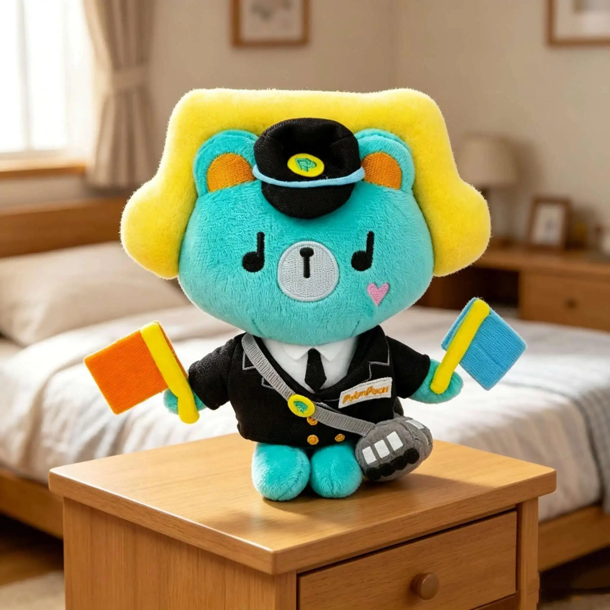 GMMTV Thailand Star Plush Keychain Collectibles, Pondphuwin Pond-Phuwin The Sky's Fish Fancon Key Charms, Fan Birthday Gift (Toys & Hobbies Classic Novelty Toy Accessory)
