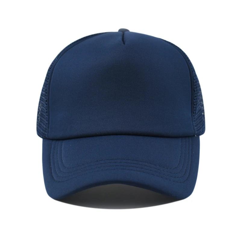 Sponge mesh hat, outdoor sports sunshade, duck tongue work cap, student baseball cap, available in multiple colors, solid color,