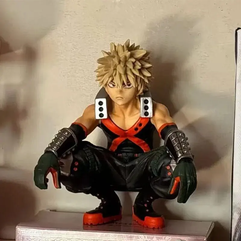 My Hero Academia Anime PVC Action Figure Collectibles - Midoriya Izuku, Bakugou Katsuki, Todoroki Shoto, Asui Tsuyu Collectible Model Toys for Anime Fans