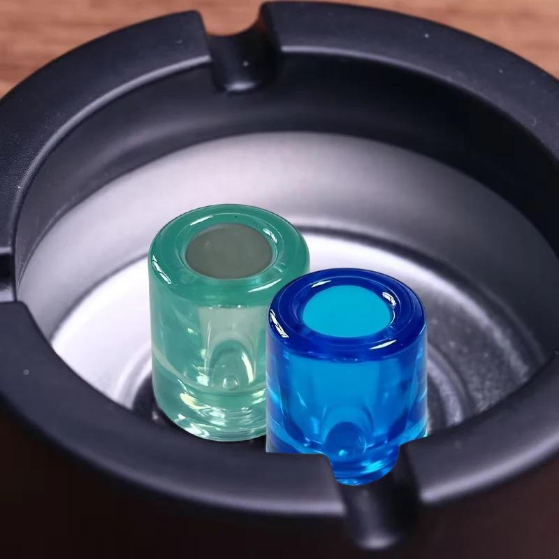 Multi-Functional Ashtray|Heat-Resistant Cigarette Butt Extinguisher  Pen Holder & Toothbrush Holder(FS)