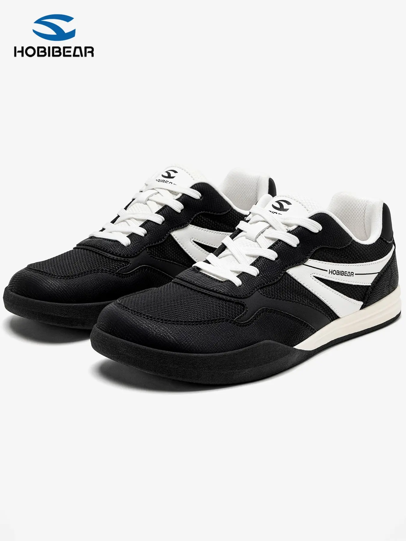 Hobibear Wide Toe Barefoot Shoes, Minimalist Drop-Sole Design, Lightweight Casual Sports Sneakers, Comfortable and Stylish Footwear