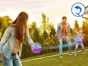 Hottest! Cosmic Fly Ball - Boomerang hover, galaxy - spin effect, drone - like track. Cool toy for 6 - 12s & teens, perfect for outdoor play,The best gifts for Halloween, Easter, and Christmas