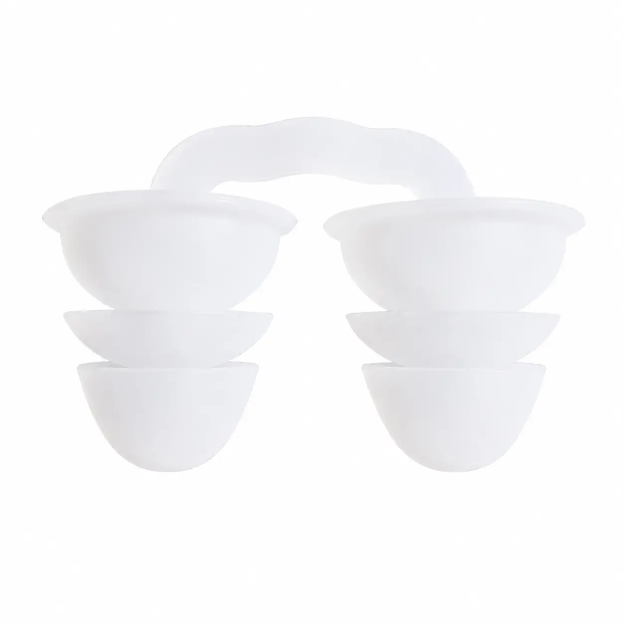 Ergonomic Three-Layer Silicone Nasal Plugs with Secure Retention Cord for Adult Swimmers – Leak-Resistant, Comfort-Fit, Reusable Nose Clip for Pool and Open Water Training
