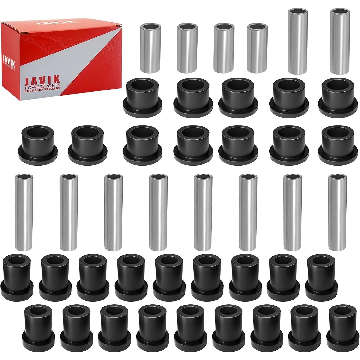 Fit Club Car DS Bushing Kits for All Front Rear Leaf Spring & Upper A Arm Suspension 1992-Up, 1015583 1012303 1016346 1016349 1016350