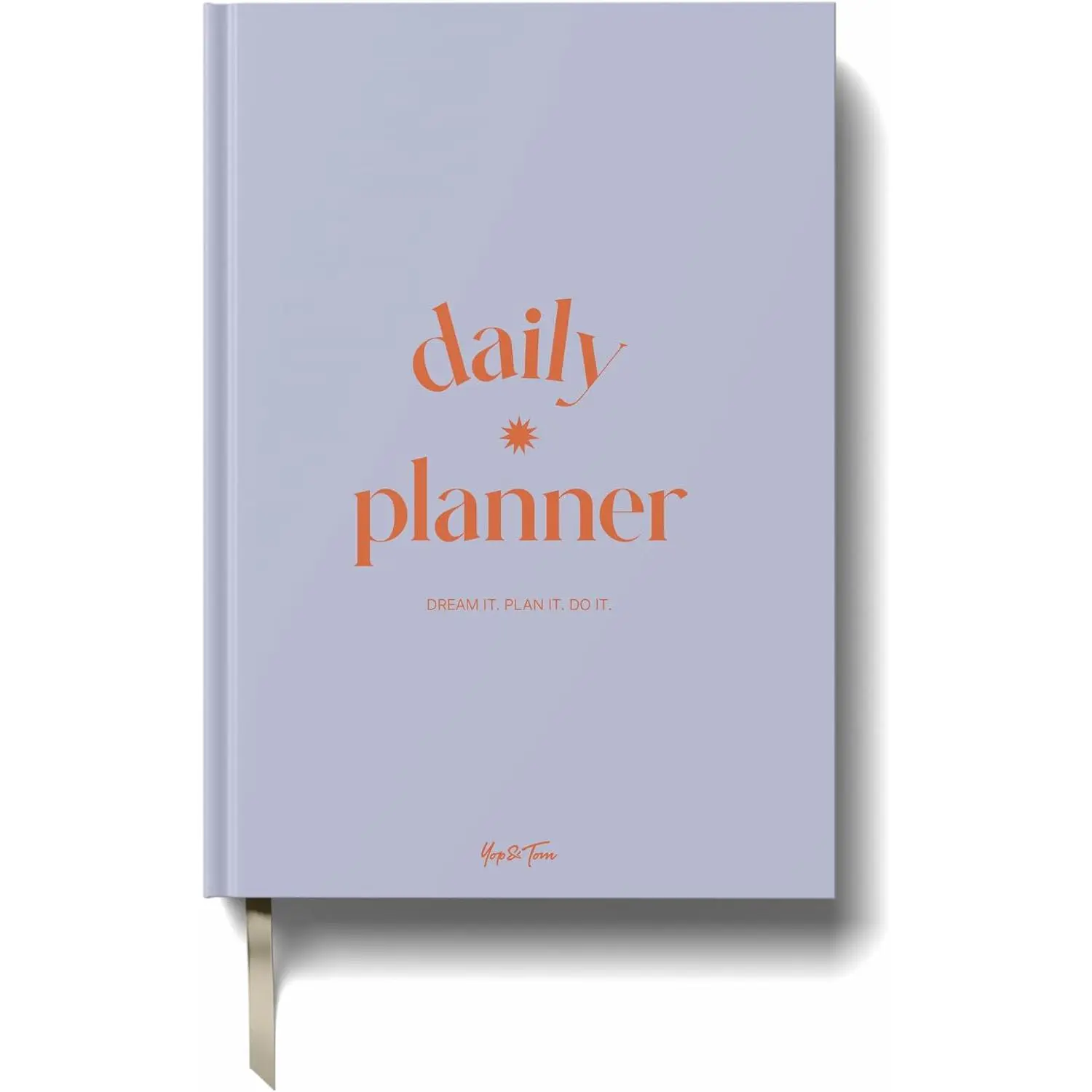 Daily Planner - Productivity Planner - Weekly and Daily Organizer with Time Slots -   Orange