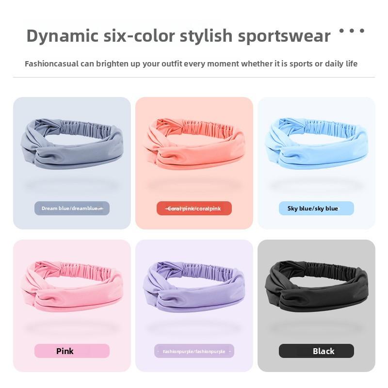 Sports Headband – Sweat-Wicking Headband for Men & Women, Basketball, Running, Fitness, Yoga, Moisture-Wicking Hair Band fashionable