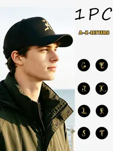 1PC universal personality PC men's and women's 26-letter printed truck driver cap, with mesh ventilation for comfort and a casual, versatile sun protection baseball cap. Suitable for daily outdoor outfits in spring and summer seasons. Ideal as a gift.