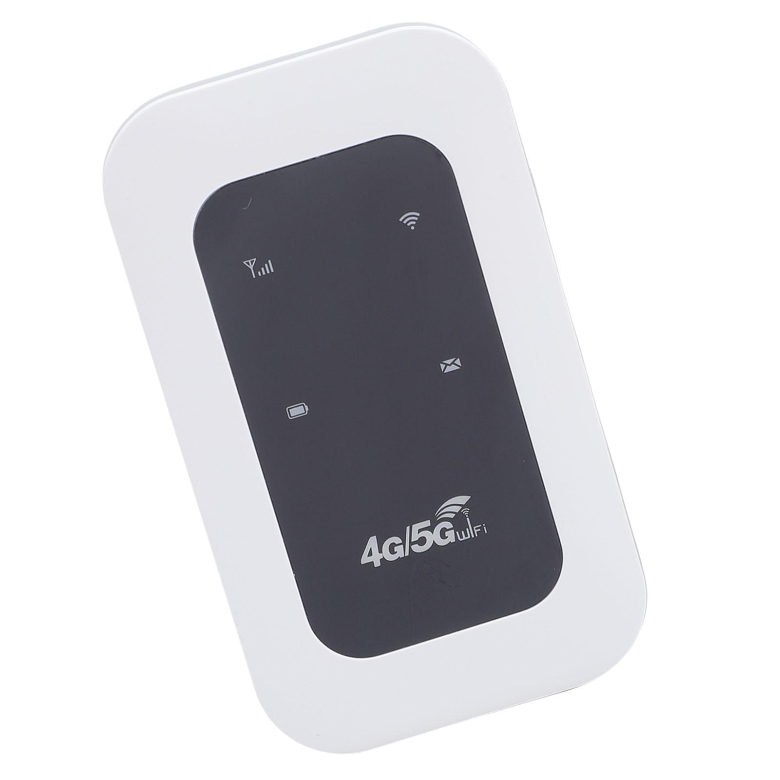 Travel 4G WiFi Mobile Hotspot Wide Compatibility Portable 4G WiFi Hotspot Device 300Mbps Long Battery Life for Campervan