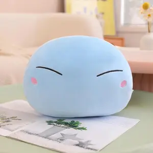 Slime Plush Toys Popular Anime Toy That Time I Got Reincarnated As A Slimes Rimuru Tempest Plush Pillow Back Cushion Soft Gift