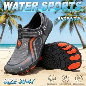 Water Shoes for Men Water Sports Quick-Dry Aqua Socks Beach Surfing Diving Swim-