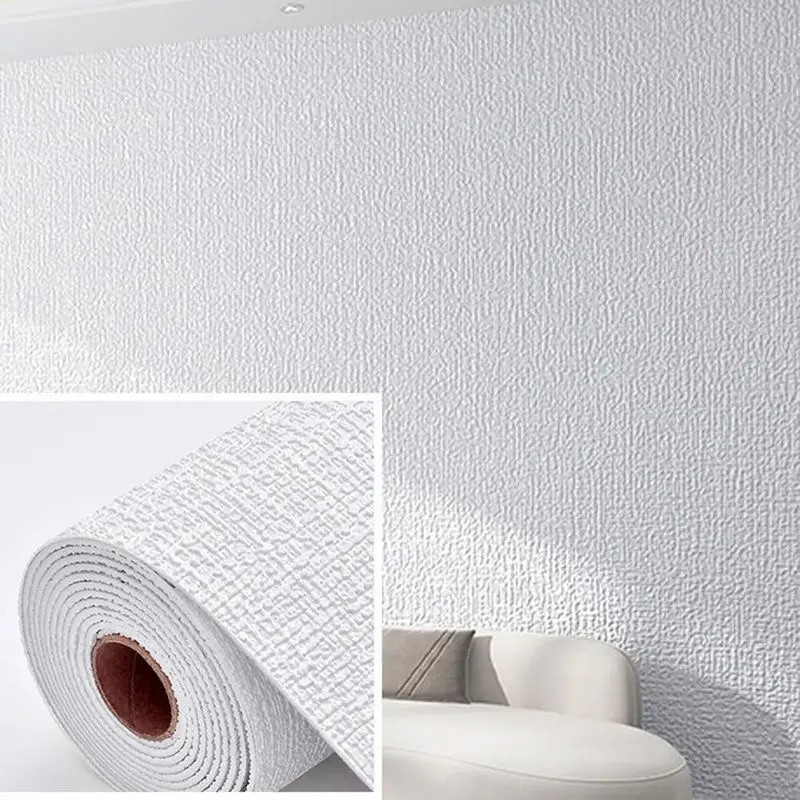 Peel & Stick Self-Adhesive Wallpaper,0.1 Inch Thick Modern Minimalist Wall Panel,Easy DIY Decor for Bathroom,Bedroom,Office & Home