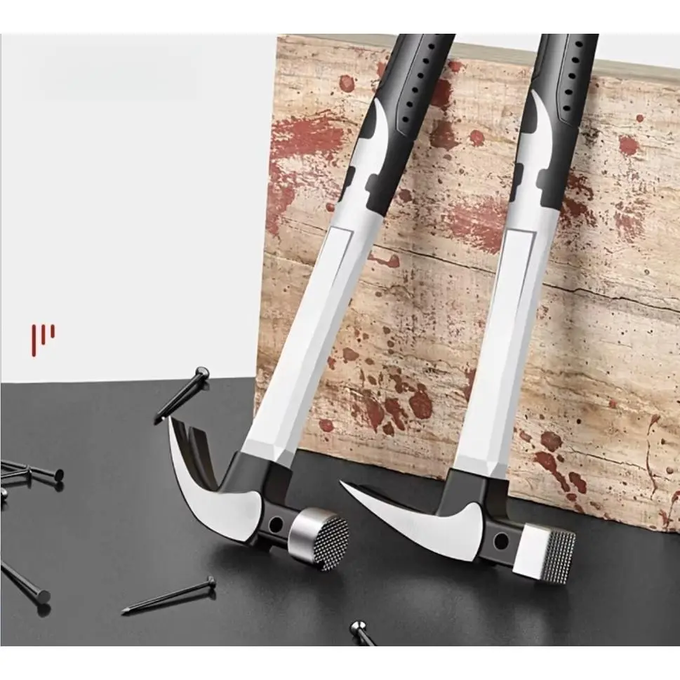 German Claw Nail Hammer, High Carbon Steel Construction, Household Hand Tool for Woodworking Nailing, Light Mallet Tasks