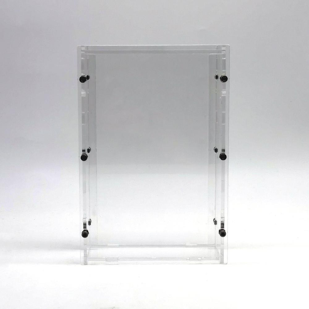 Bob 1/64 Model Car Display Case (without cars in pictures) For Hotwheels Acrylic Transparent High Grade Screw Fixed Display Box