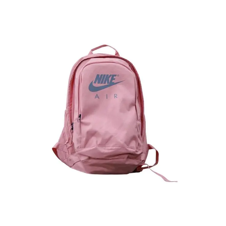 Nike Air Hayward Polyester Backpack for Men and Women, Casual Style in Pink