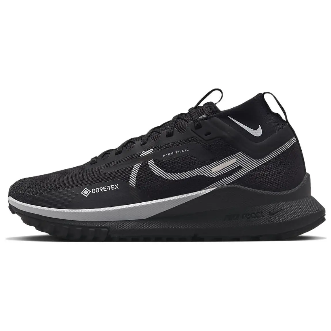 Nike Wmns React Pegasus Trail 4 GORE-TEX 'Black Reflect Silver' DJ7929-001