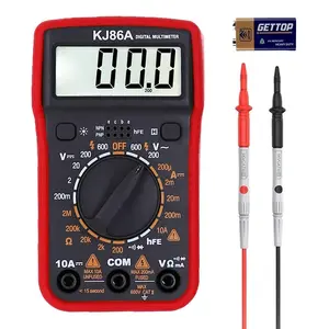 Digital Multimeter with Ohm  Amp and Resistance Diode  Tester Meter