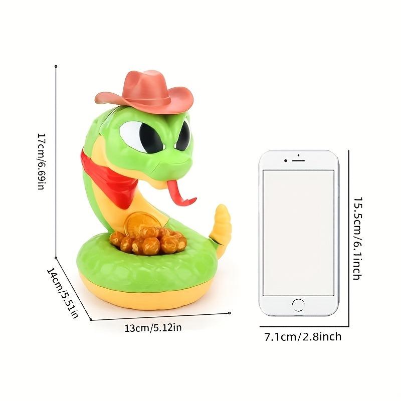 Electric Rattlesnake Toy, Electronic Realistic Fake, 1 Box Interactive Electric Snake Toy, Fun Pressure Relief Desktop Game Toy, Novelty & Gag Toys, Prank Gift