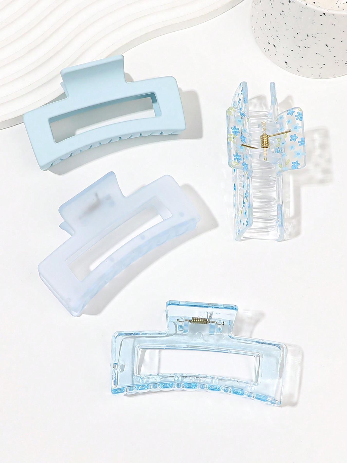 Fashionable Hollow Out Design Hair Claw Clips, Casual and Versatile Hair Accessories for Women & Girls, Minimalist Headwear Suitable for Thick Hair, Hair Claws Set