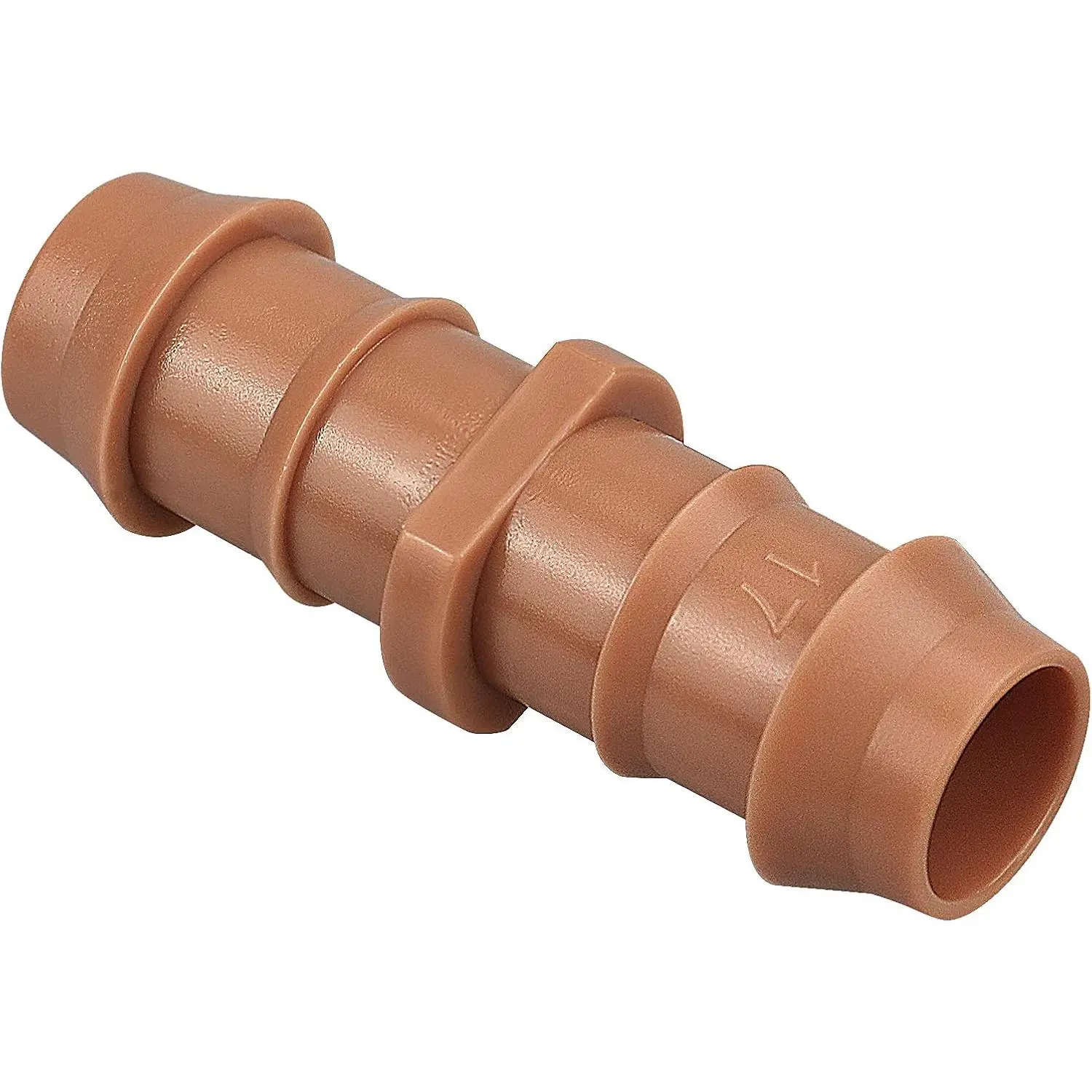 21-Pack Drip Irrigation  Barbed Coupling Fitting, Barbed Connectors for 1/2" Drip Tubing