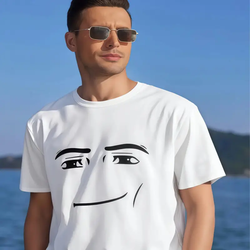 Men's Gooner Graphic T-Shirt |   Round Neck Short-Sleeve Top with 'Eat Sleep Goon Repeat' Print |   Premium USA-Made Cotton Casual Streetwear, Shortsleeve, Graphic Tee, Fitted, Graphic Print