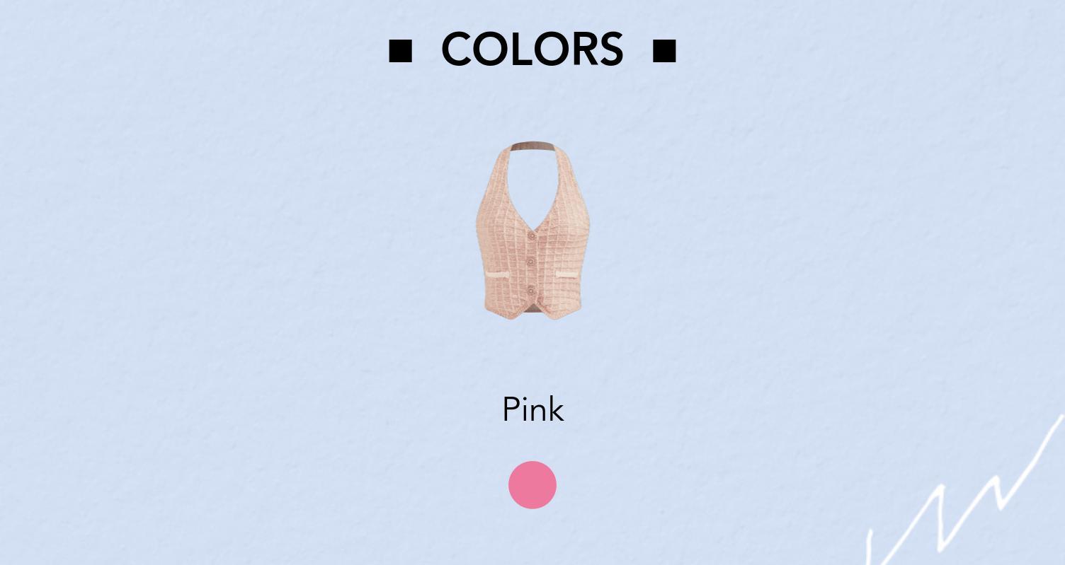 Cider [size 2-10] Knit Halter Neckline Check Button Crop Top