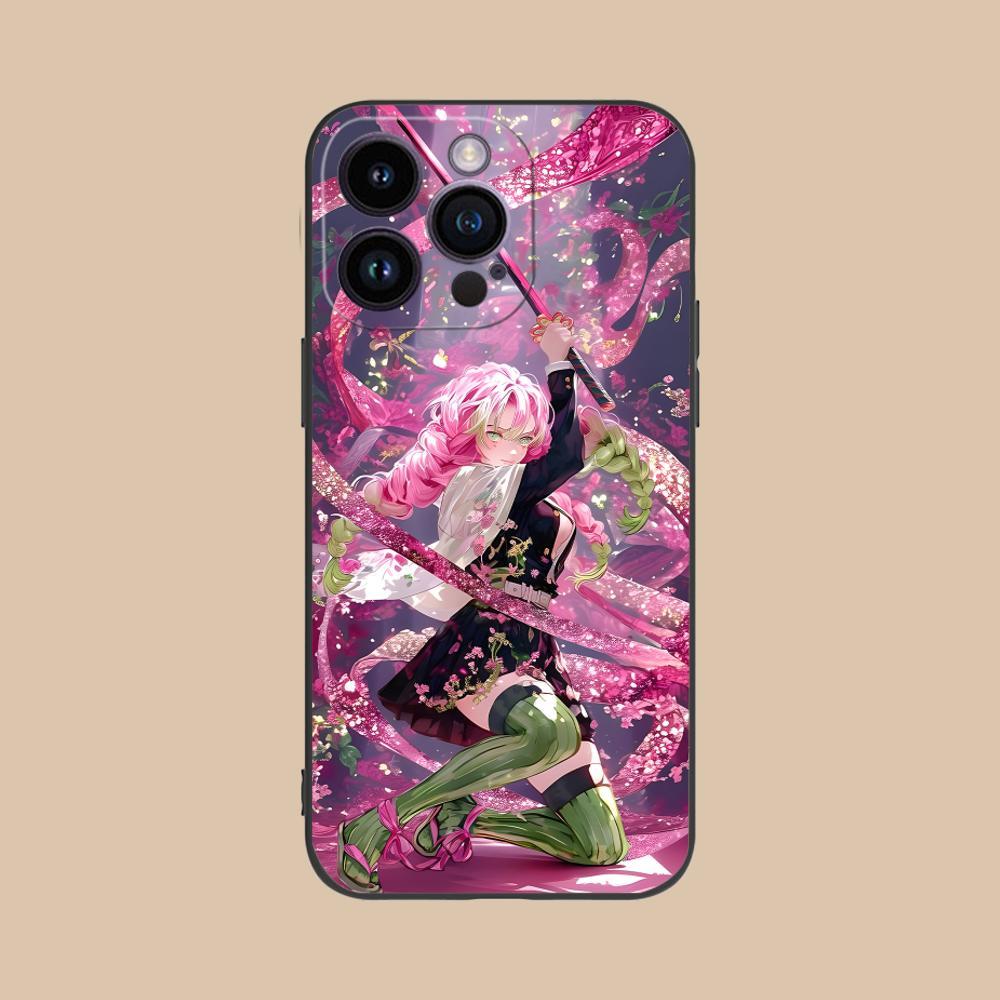 Blade Extinction Mitsuri Anime Phone Case for iPhone 17 16 15 14 13 12 11 X XR XS 8 7 Air Pro Max Plus Mini Colorful Cover Cover