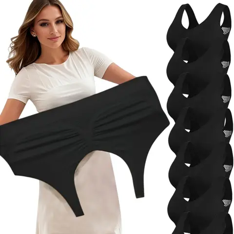 Plus Size Women‘s Seamless Fit Bra, Comfortable Breathable Underwear, Back Mesh Design, No Pads, Ideal for Daily Wear, Work, All Seasons