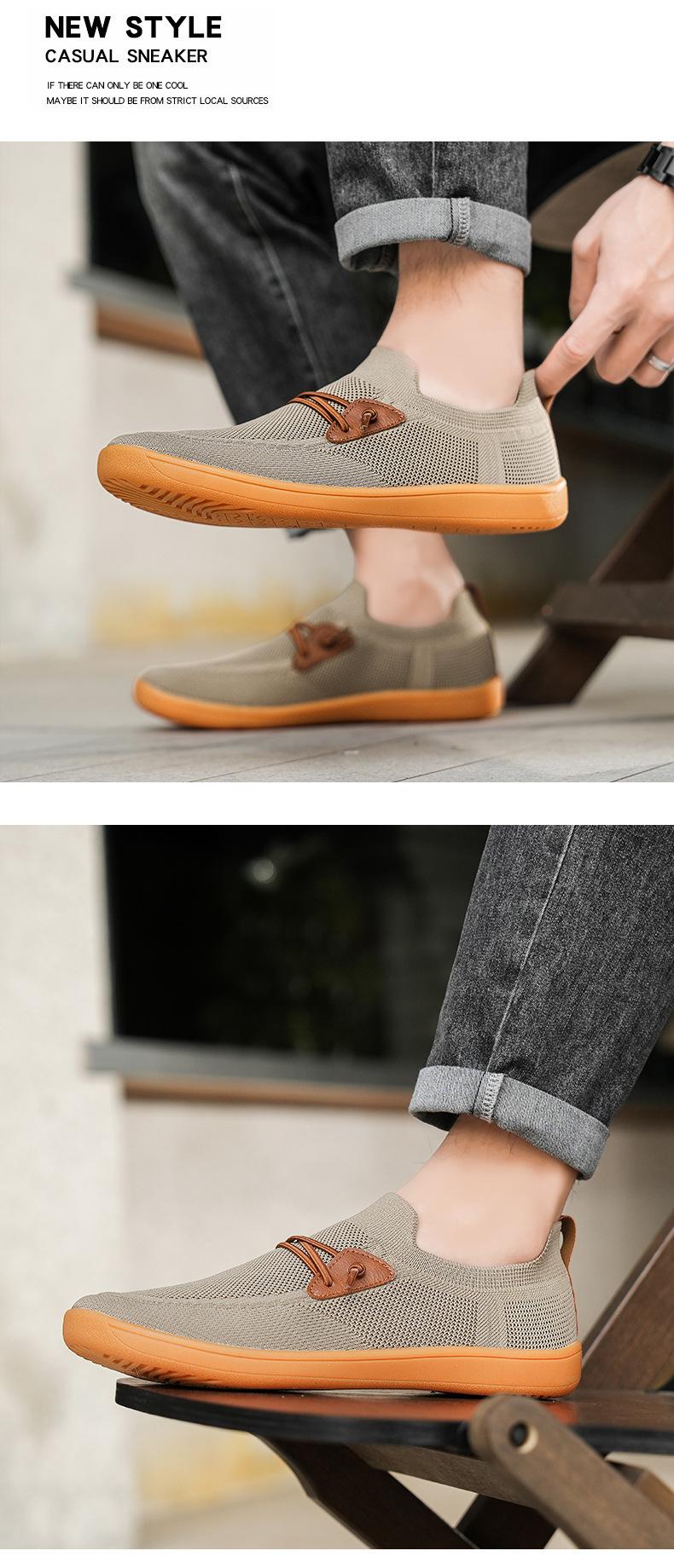 Mesler Men's Mesh Sneakers Oxfords Business Casual Walking ShoesTennis Comfortable, Lightweight Comfortable Sports Running Shoes,Knitted Mesh Breathable And Comfortable Platform Sneakers