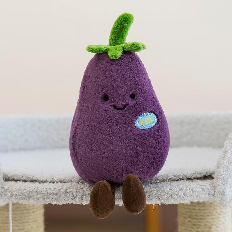 Ecological Vegetables and Fruits Plush Toys Simulation Vegetables Broccoli Cabbage Garlic Dolls Children's Grab Dolls Gifts