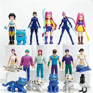 2026 NEW  Hunter Girl Group  Lumi Mila Zoe PVC Doll Figure Toy Model Desktop Decor Ornament Surprise Gift For Fans