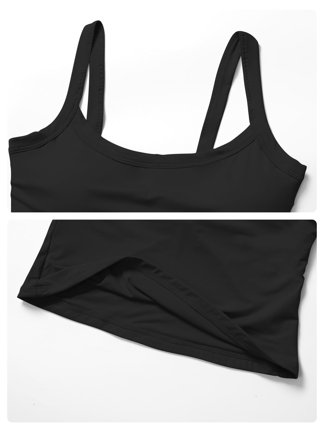 Women's Solid Color Wireless Sports Tank Top, Quick-Drying, Breathable, Comfortable Sports Vest, Ladies Sportswear for Indoor and Outdoor Wear, Workout Clothes for Women