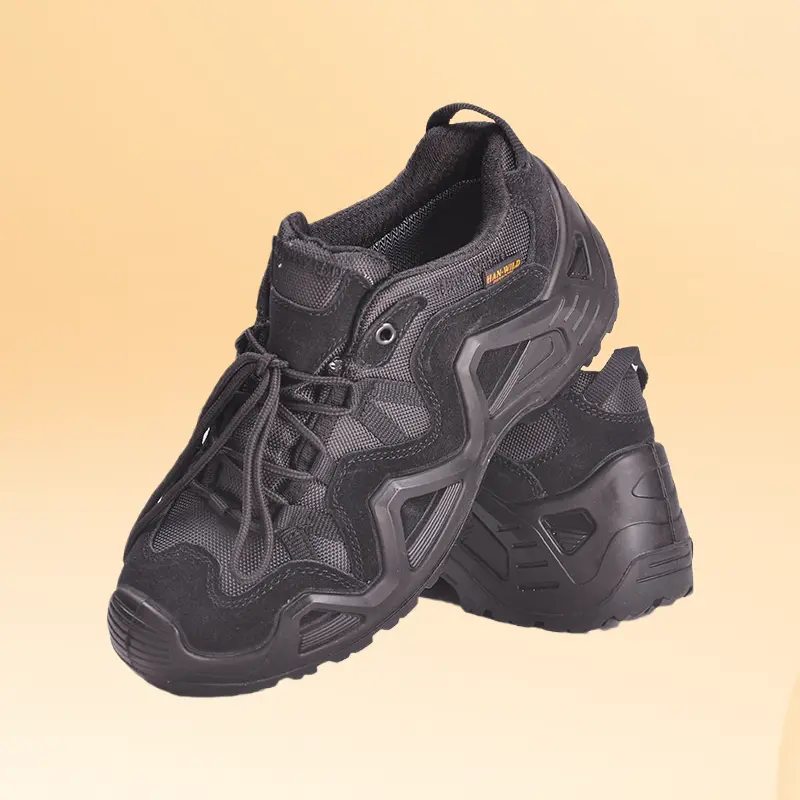 Men Ultra Light Low Top Tactical Boots Breathable Desert Shoes For Hiking Training And Outdoor Trekking