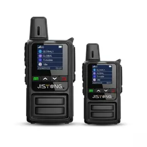JISTONG 360 Global PoC Radio – 4G LTE Public Network Walkie Talkie.Unlimited Worldwide Range, Instant PTT Intercom, Crystal-Clear Voice.Rugged & Portable 2-Way Radio for Security, Construction & Outdoor Adventure.Compact & Easy to Carry!