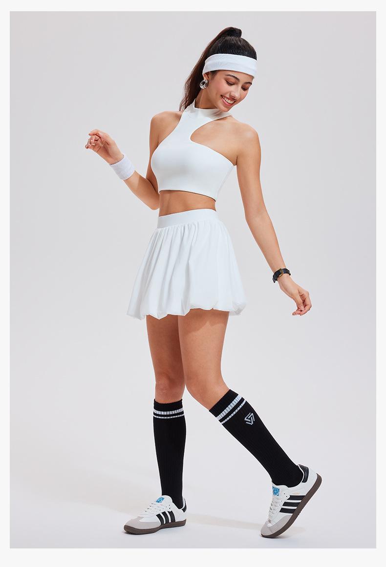 Flowy Bubble Skirt for Women High Waist Cute A-Line Mini Skirt Y2K Casual Party Skort