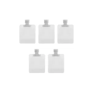 30-Piece Refillable Squeeze Pouches, Convenient, Soft, and Lightweight Travel Containers with Leakproof Seal for Cream and Toiletries